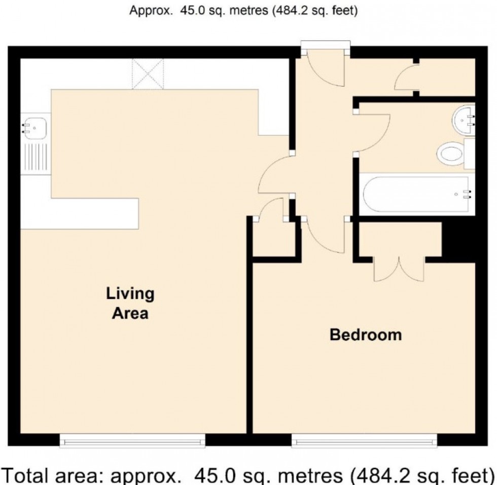 Floorplan for Ashlawn House 13 Forfield Place,  Leamington Spa, CV31