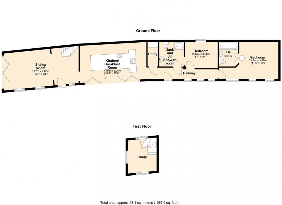 Floorplan for Hunningham, Leamington Spa