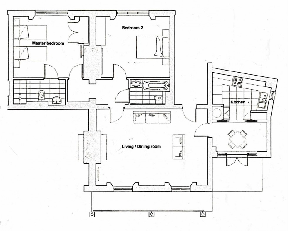 Floorplan for Binswood Avenue, Leamington Spa