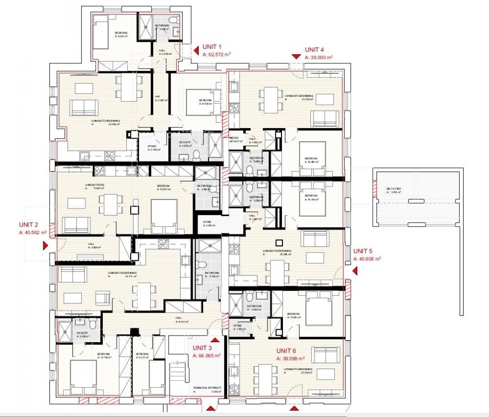 Floorplan for Waterside House, Leamington Spa