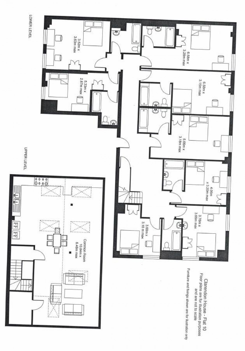Floorplan for 1-2 Clarendon Square, Leamington Spa