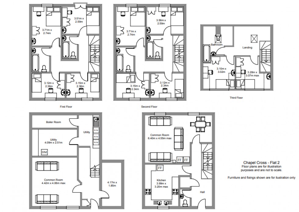Floorplan for Chapel Street, Leamington Spa