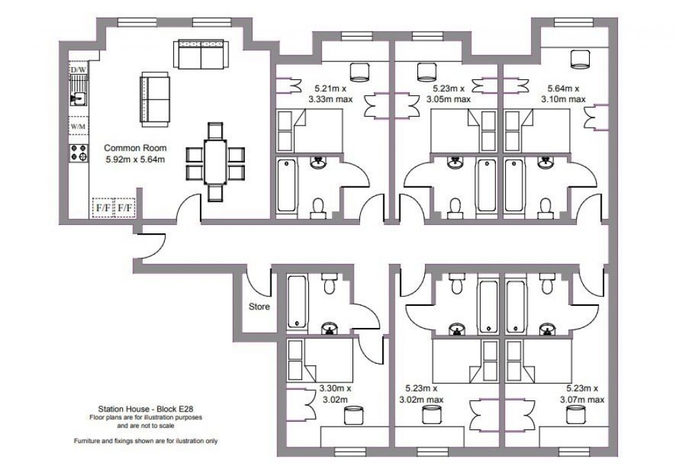 Floorplan for Old Warwick Road, Leamington Spa