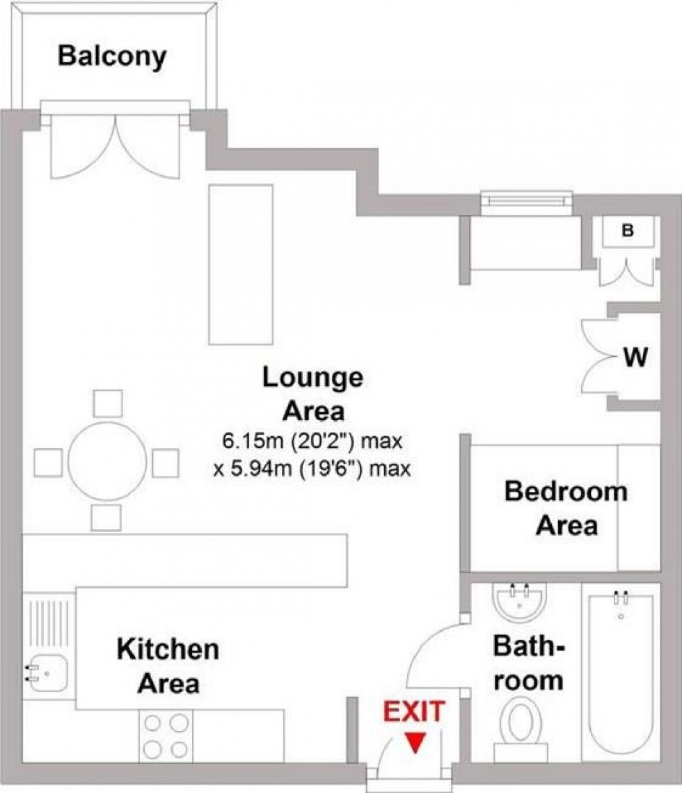 Floorplan for Station House, Old Warwick Road, Leamington Spa
