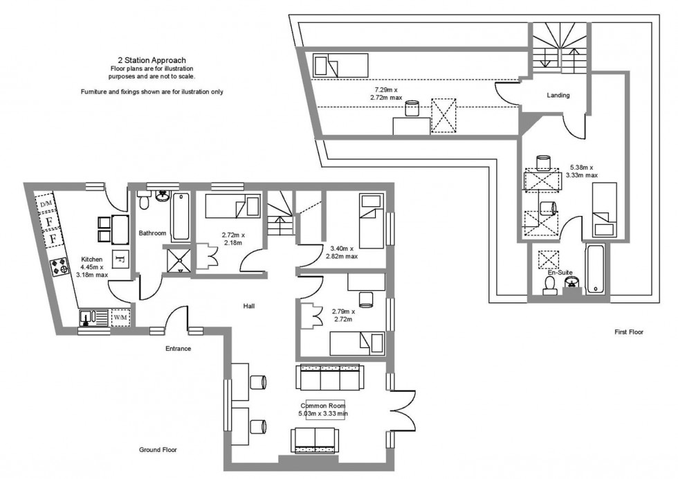 Floorplan for Station Approach, Leamington Spa