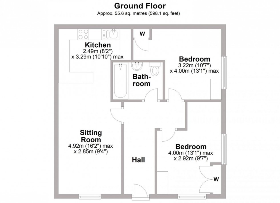 Floorplan for Tachbrook Road, Leamington Spa
