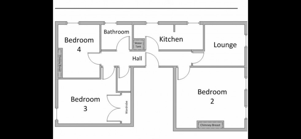 Floorplan for Chandos Street, Leamington Spa