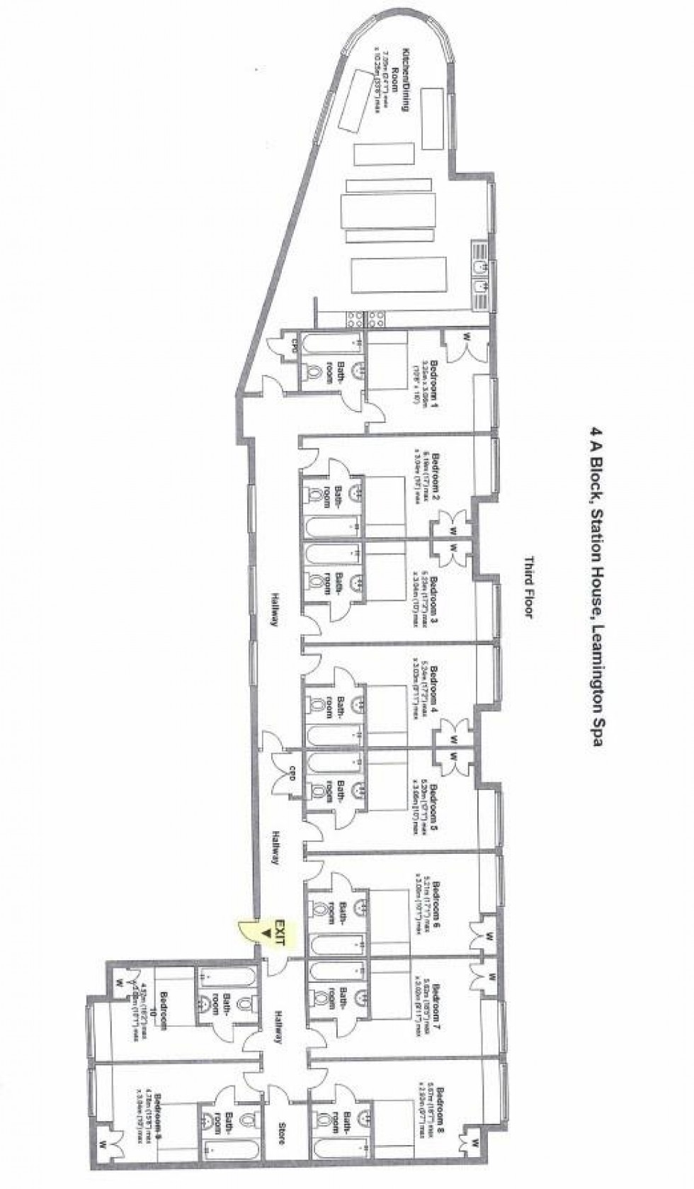 Floorplan for A4, Station House, Old Warwick Road, Leamington Spa