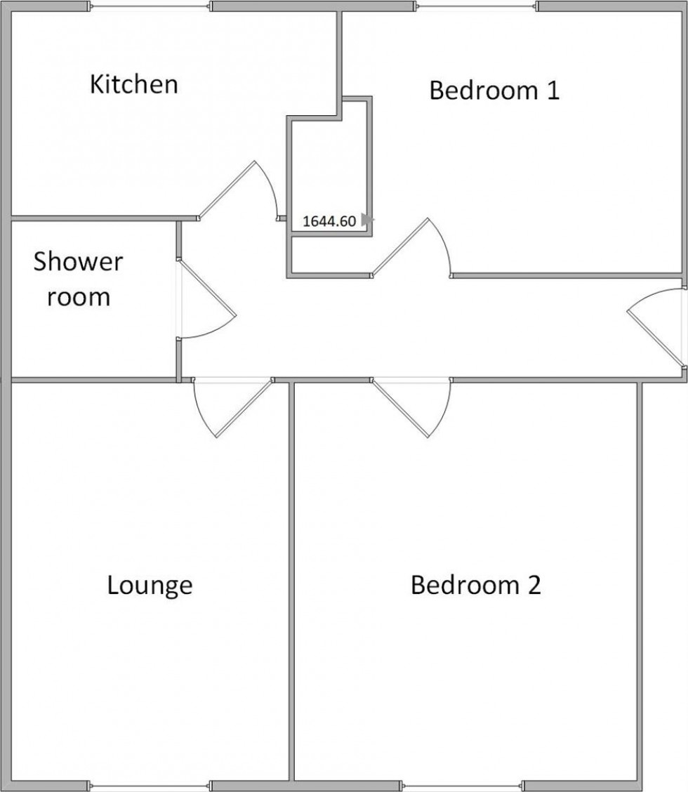 Floorplan for 6, 44-48 Bath Street, Leamington Spa