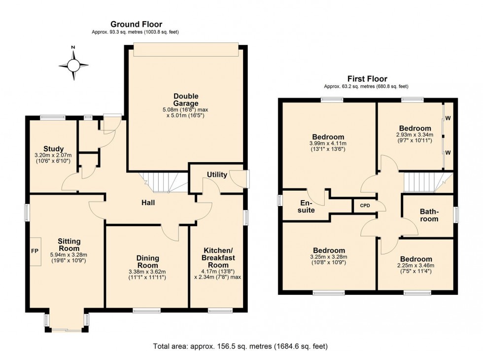 Floorplan for Warwick Road, Southam