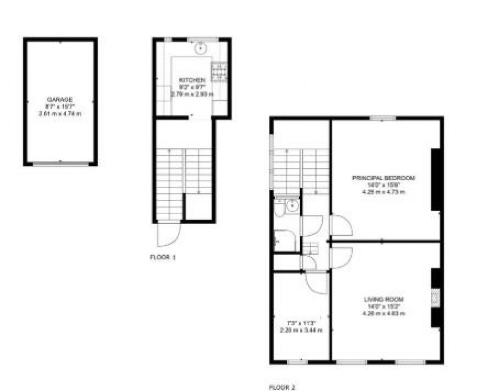Floorplan for 32 Clarendon Square, Leamington Spa