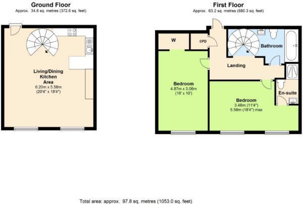 Floorplan for The Parade, Leamington Spa